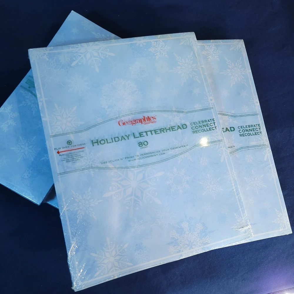 Geographics holiday letterhead
